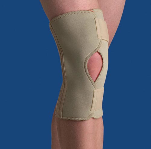 Thermoskin Open Knee Wrap Stabilizer Beige  X-small