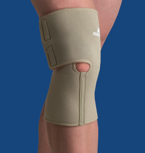 Thermoskin Knee Wrap - Large Univ (l/r) Beige 14.5-15.75
