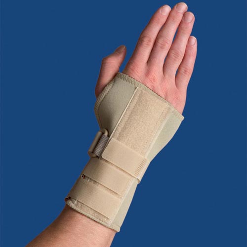 Thermoskin Carpal Tunnel Brace W/dorsal Stay Xl Right Beige