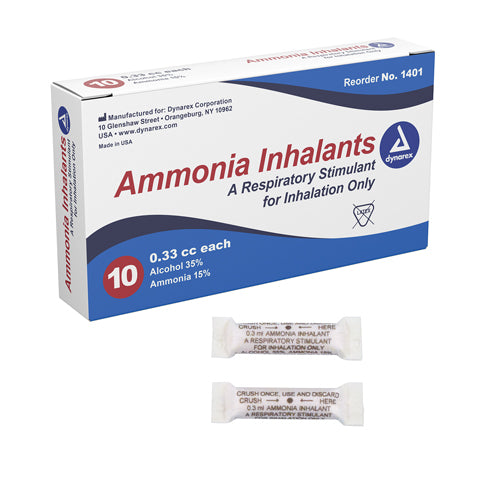 Ammonia Inhalant- Bx/10 - All Care Store