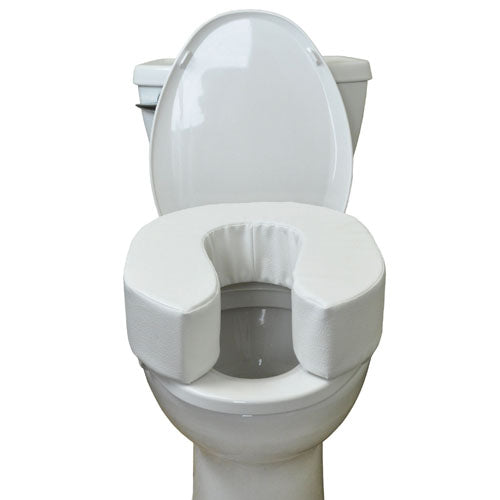 Elevate Me Softly Blue Jay 4  Raised Soft Toilet Seat - All Care Store 