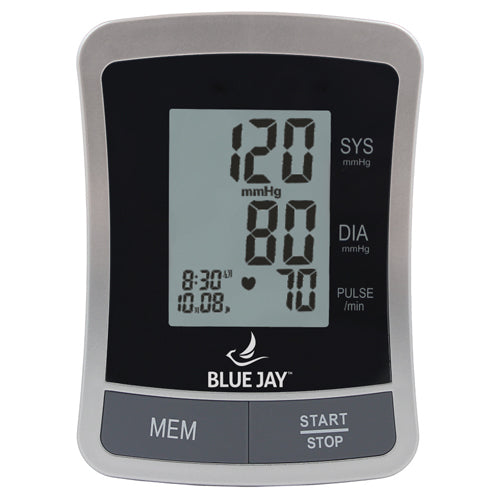 Full Automatic Blood Pressure W/4  Aa    Blue Jay Brand - All Care Store 
