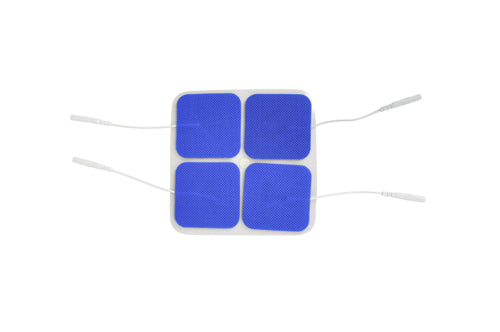 Reusable Electrodes  Pack/4 2 X2  Square  Blue Jay Brand