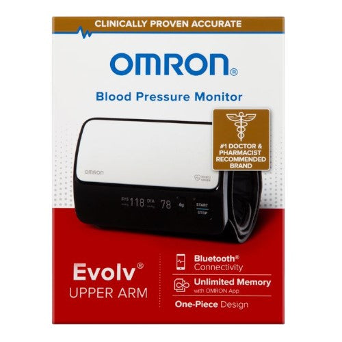 Evolv Wireless Upper Arm Blood Pressure Monitor Omron - All Care Store