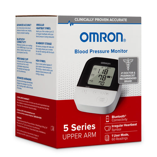 5 Series Upper Arm Blood Pressure Unit - All Care Store 