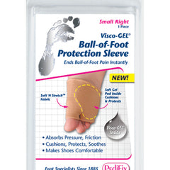 Visco-gel Ball-of-foot Protection Sleeve Small Right