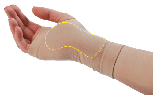 Visco-gel Carpal Tunnel Relief Sleeve  Large Right