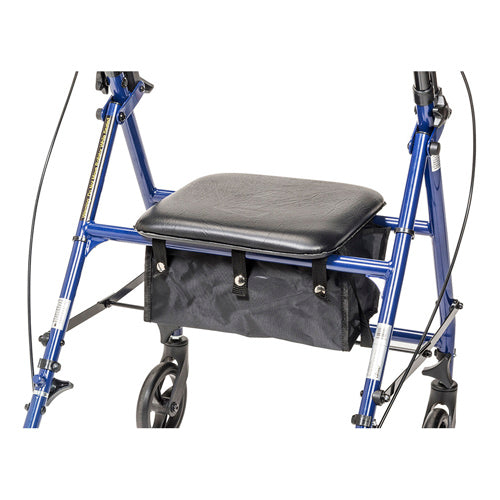 Rollator Steel Blue W/6  Whls Knocked-down - All Care Store 