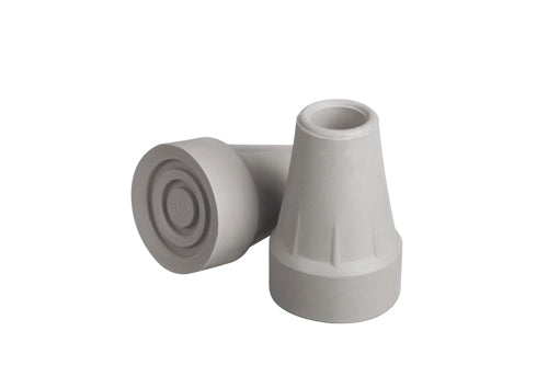 Crutch Tips (super) Grey Pair (mfgr #00842)  Case/8 Pr