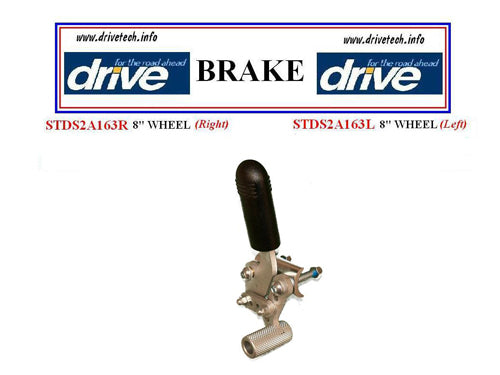 Brake  Left 8  Wheel For Pollywog  1 Each