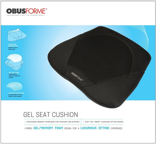 The Gel Seat By Obusforme Wheelchair / Chair Cushion - All Care Store 