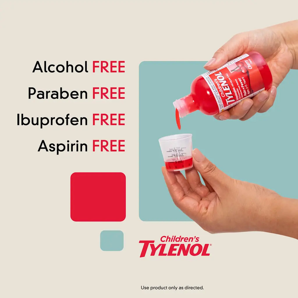 tylenol childrens pain fever oral suspension cherry flavor 0 childrens pain relief mk686945ea