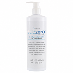 Sub Zero Cool Pain Relieving Gel, 16 oz. with Pump