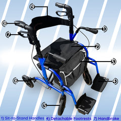 daywalker 2 in 1 rollator walker