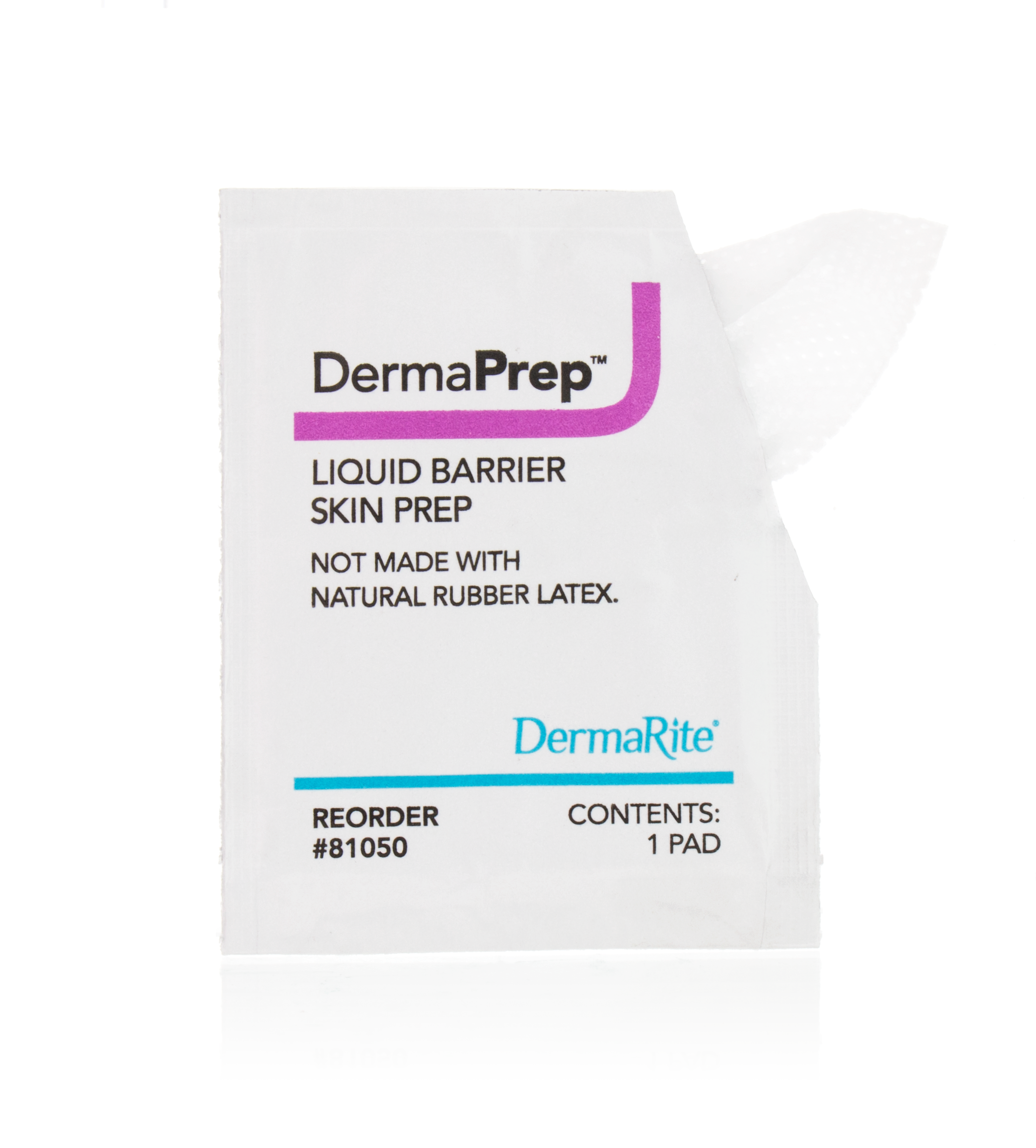 Skin Barrier Wipe DermaPrep 60% Strength Isopropyl Alcohol Individual Packet NonSterile