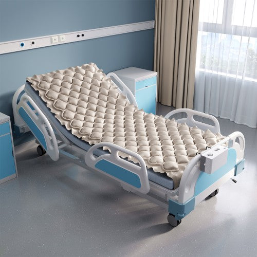 VOCIC S11VA Spherical Alternating Air Pressure Mattress With Pump– Anti Bedsore Pressure Relief Pad for Patients & Elderly, 89×38 inch size, Weight Capacity-297 lbs, PVC material