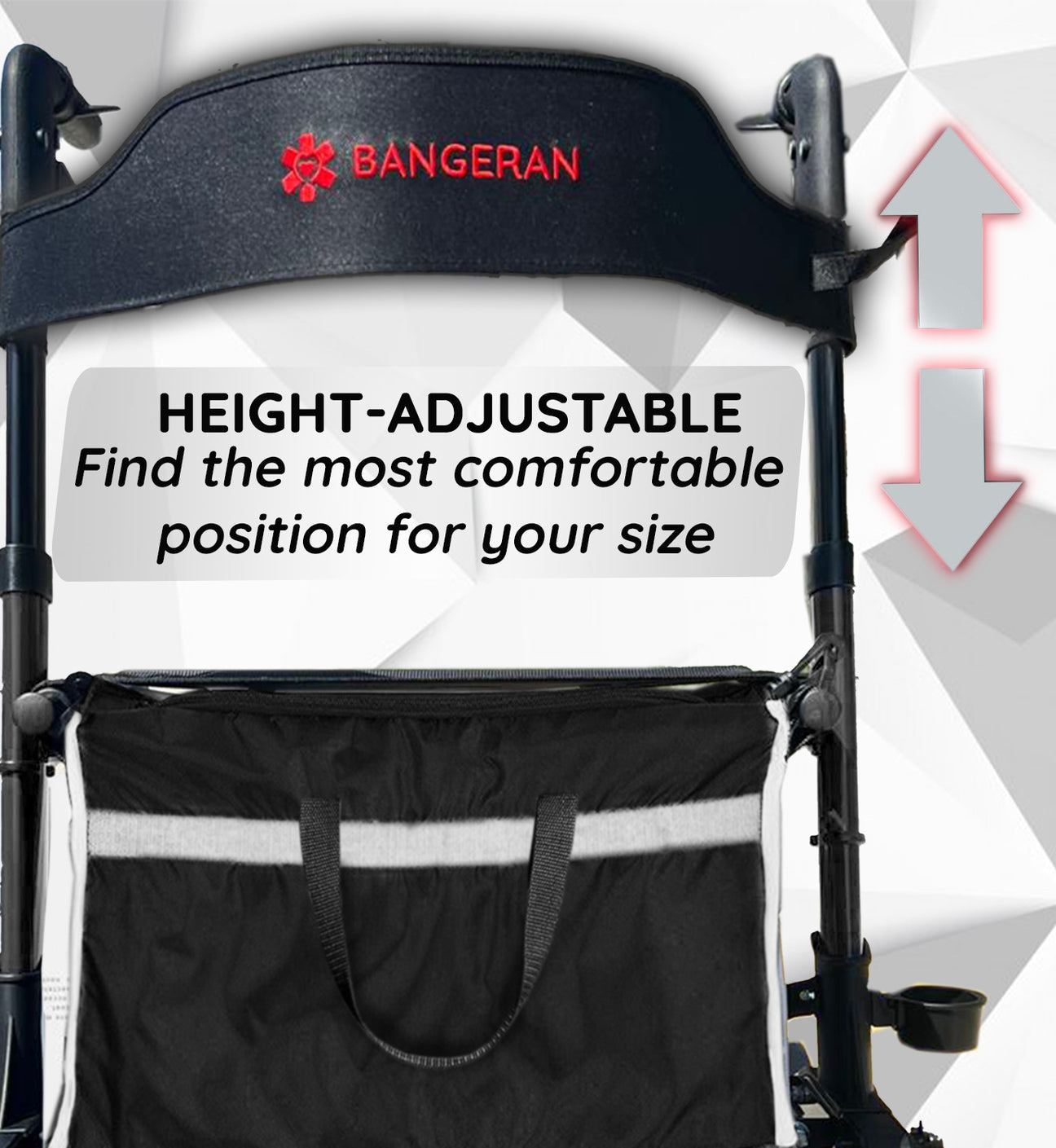 EasyCarryMate Mobility Rollator Walker