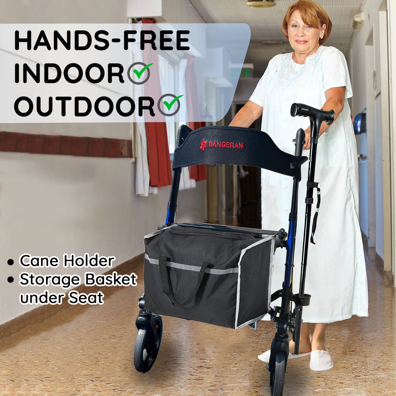 EasyCarryMate Mobility Rollator Walker