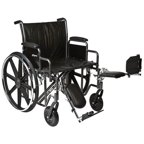 ELEVATING LEGRESTS 22-24" PAIR PROBASICS K7 WHEELCHAIR