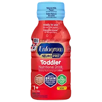 Pediatric Oral Supplement Enfagrow NeuroPro Toddler Natural Milk Flavor 8 oz. Bottle Liquid Milk-Based,Packaging Type- Each