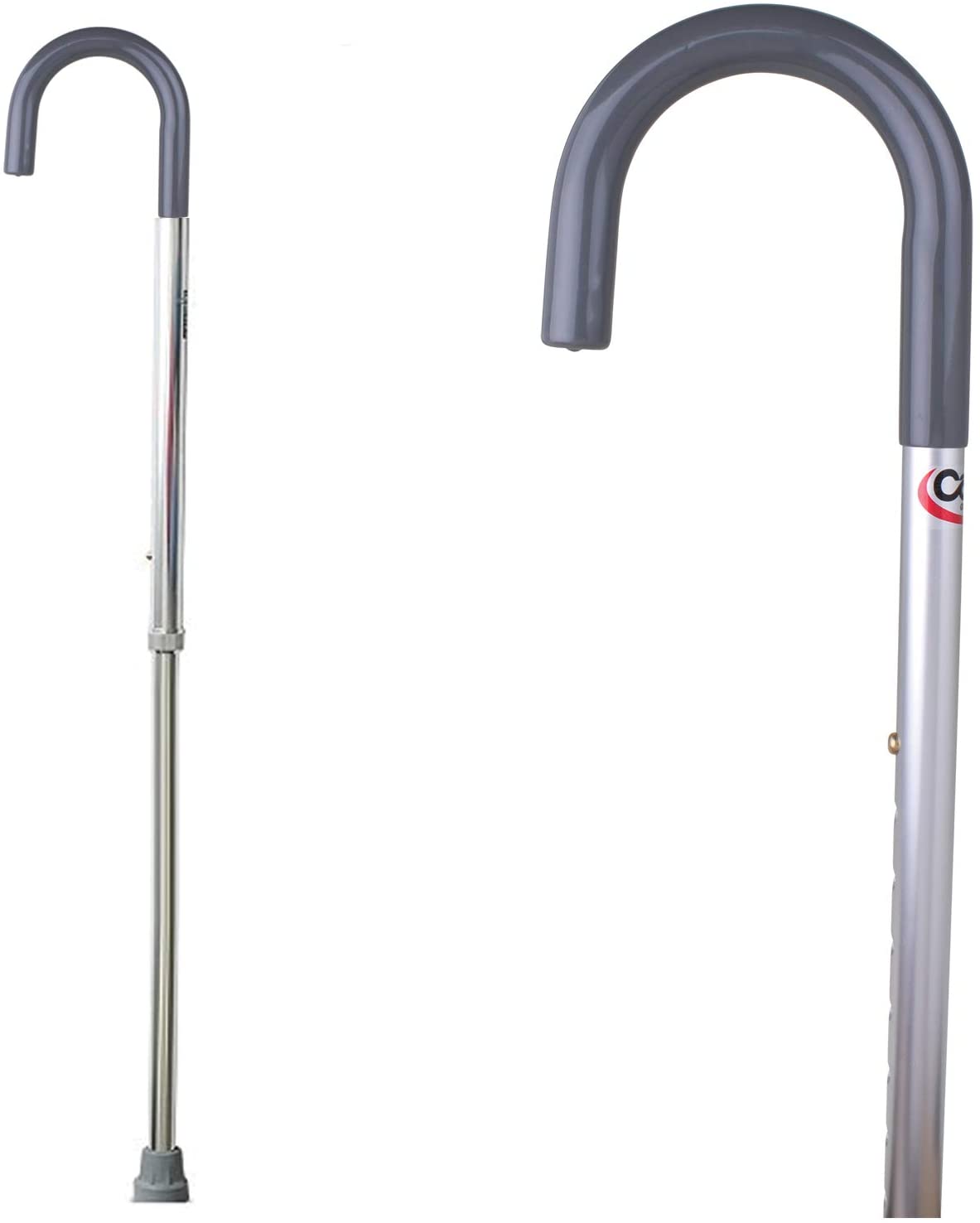 ADJUSTABLE ALUMINUM CANE W/  *