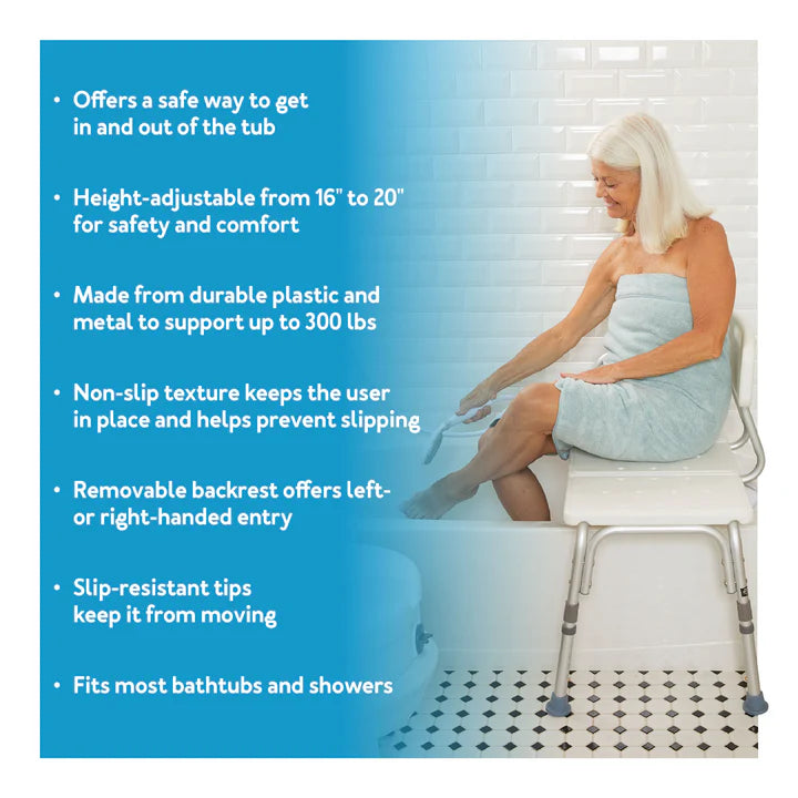 Carex Shower Transfer Bench