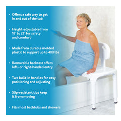 Carex Universal Transfer Bench, Each