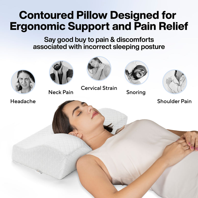 Memory Pillow 20 X 12  X 4