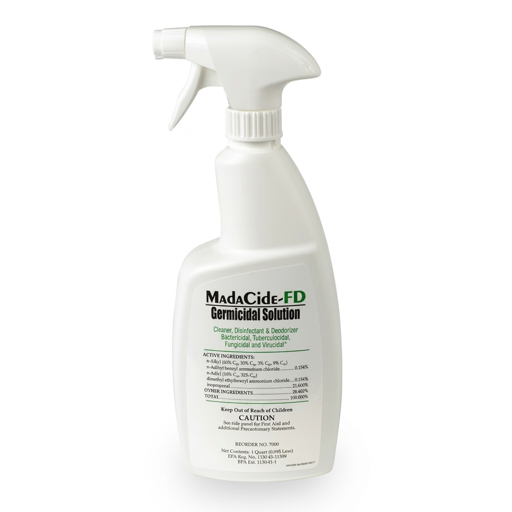 Madacide Fd Disinfectant 32 Oz Spray Bottle