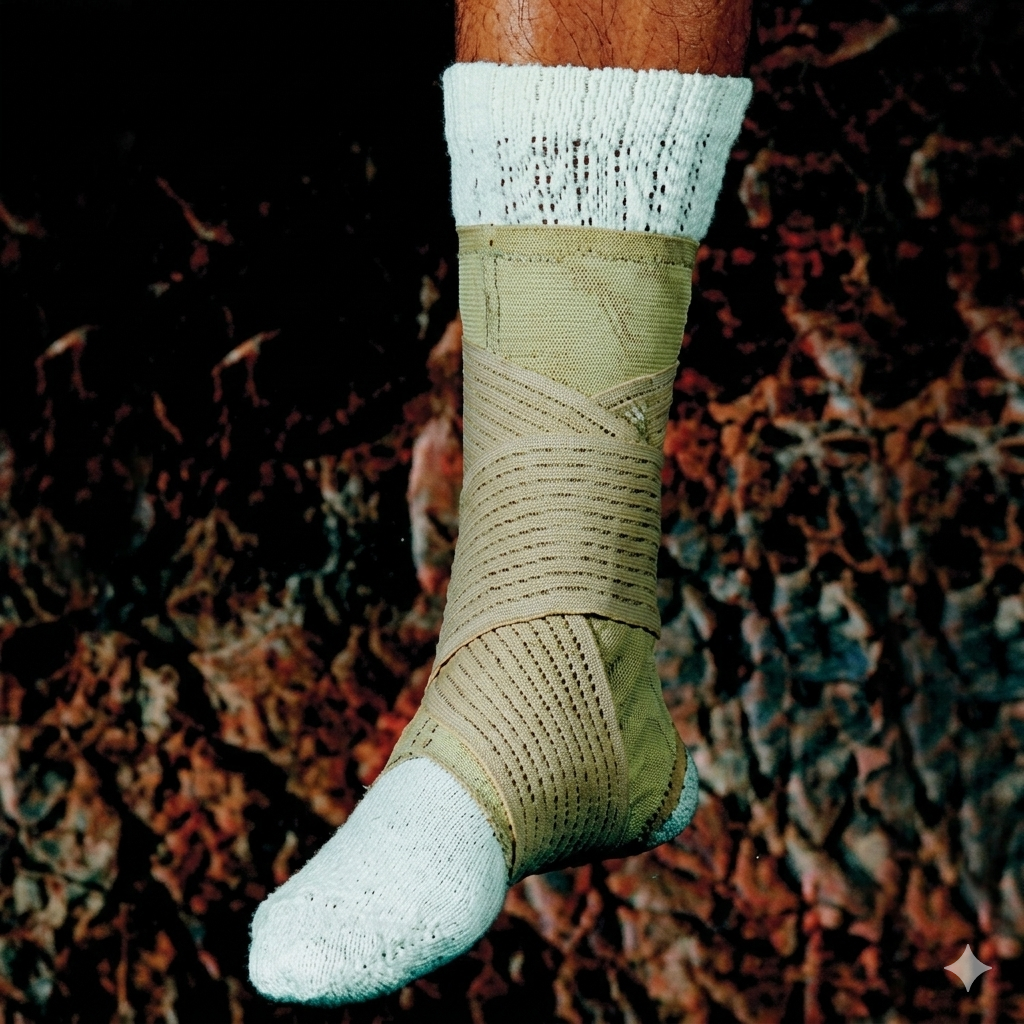 Double Strap Ankle Support X-large 11 -12 1/2  Sportaid