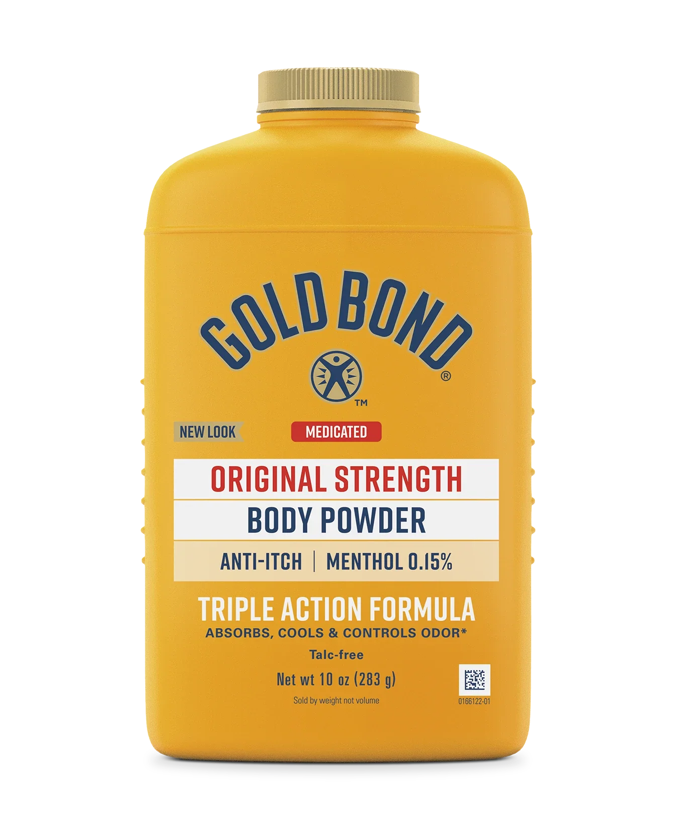 Body Powder Gold Bond Medicated Original Strength 4 oz. Menthol Scent Shaker Bottle Menthol,Packaging Type- Each