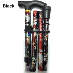 Telescopic Folding Walking Cane | Collapsible Hiking & Mobility Support Stick
