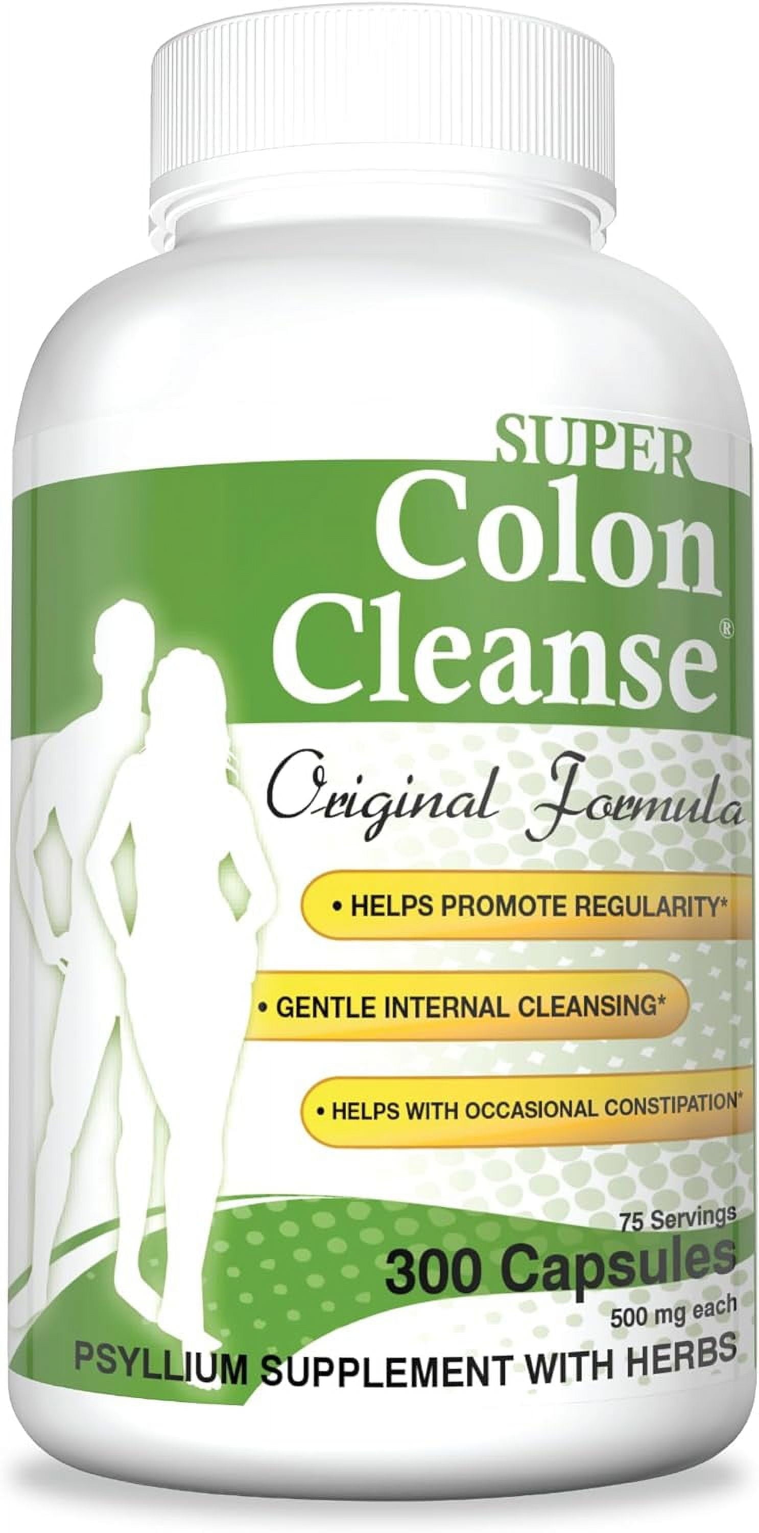 Super Colon Cleanse Original Formula, 300 Capsules, 75 Servings