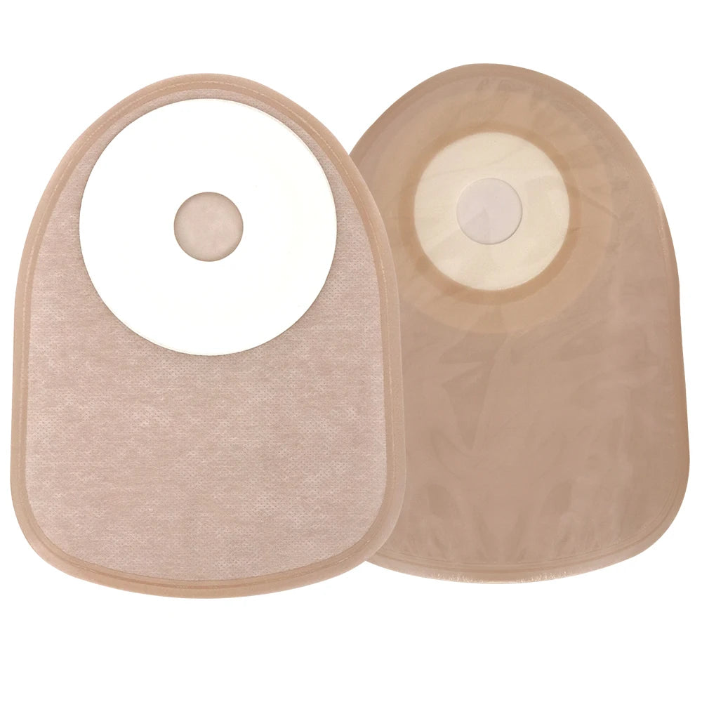 30 Pcs Colostomy Bags Disposable No-leak Ostomy Bag Comfortable Stoma Pouch Bag Non-woven Adults Colostomy Bag Supplies