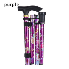 Telescopic Folding Walking Cane | Collapsible Hiking & Mobility Support Stick