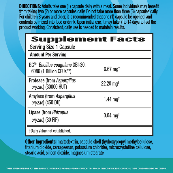Probiotic Dietary Supplement Digestive Advantage 32 per Box Capsule,  Packaging Type- Box