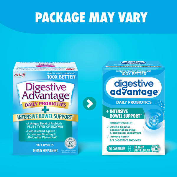 Probiotic Dietary Supplement Digestive Advantage 32 per Box Capsule,  Packaging Type- Box