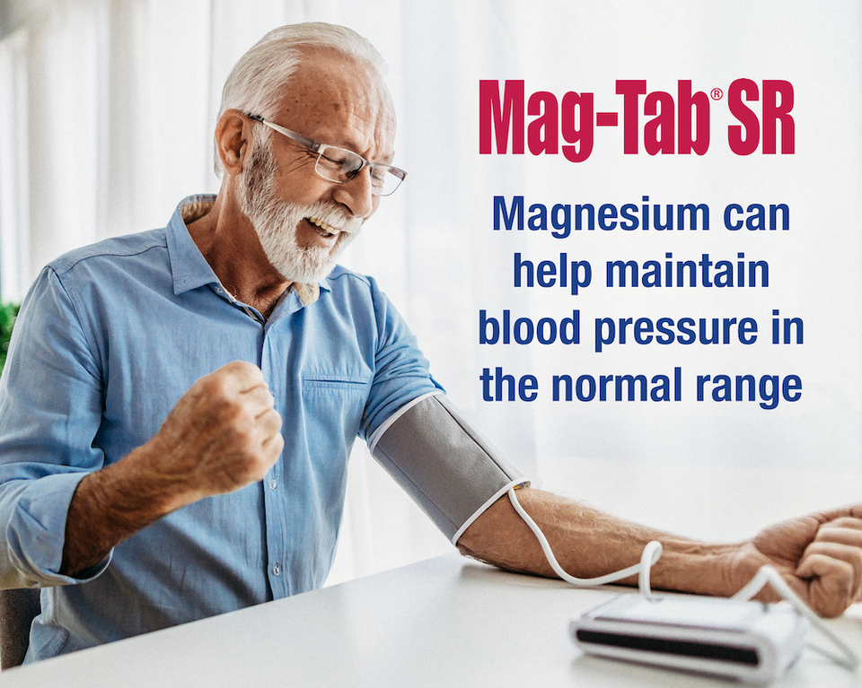Mineral Supplement Mag-Tab® SR Magnesium 84 mg Strength Tablet 100 per Pack