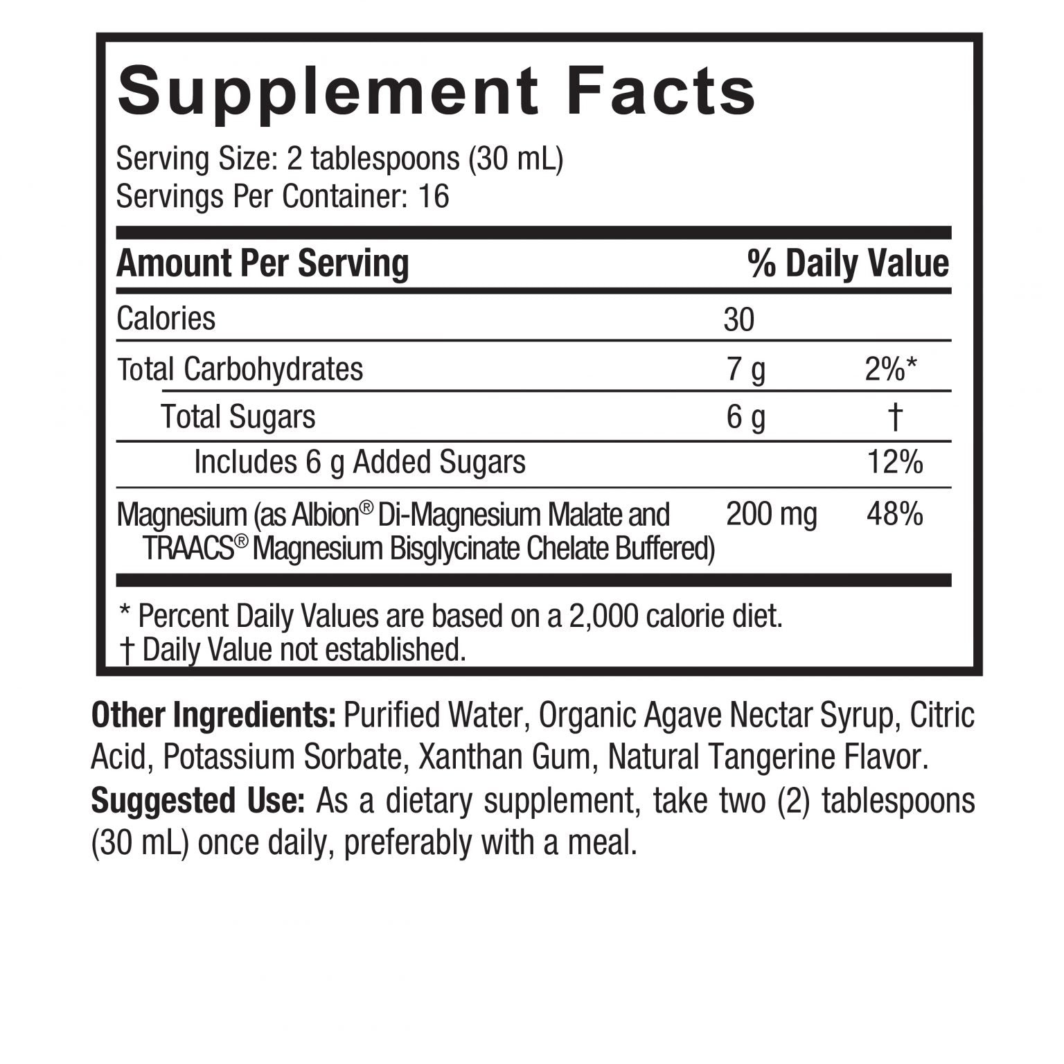 Nature's Answer - Magnesium Malate And Glycinate - Liquid - 16 Fl Oz