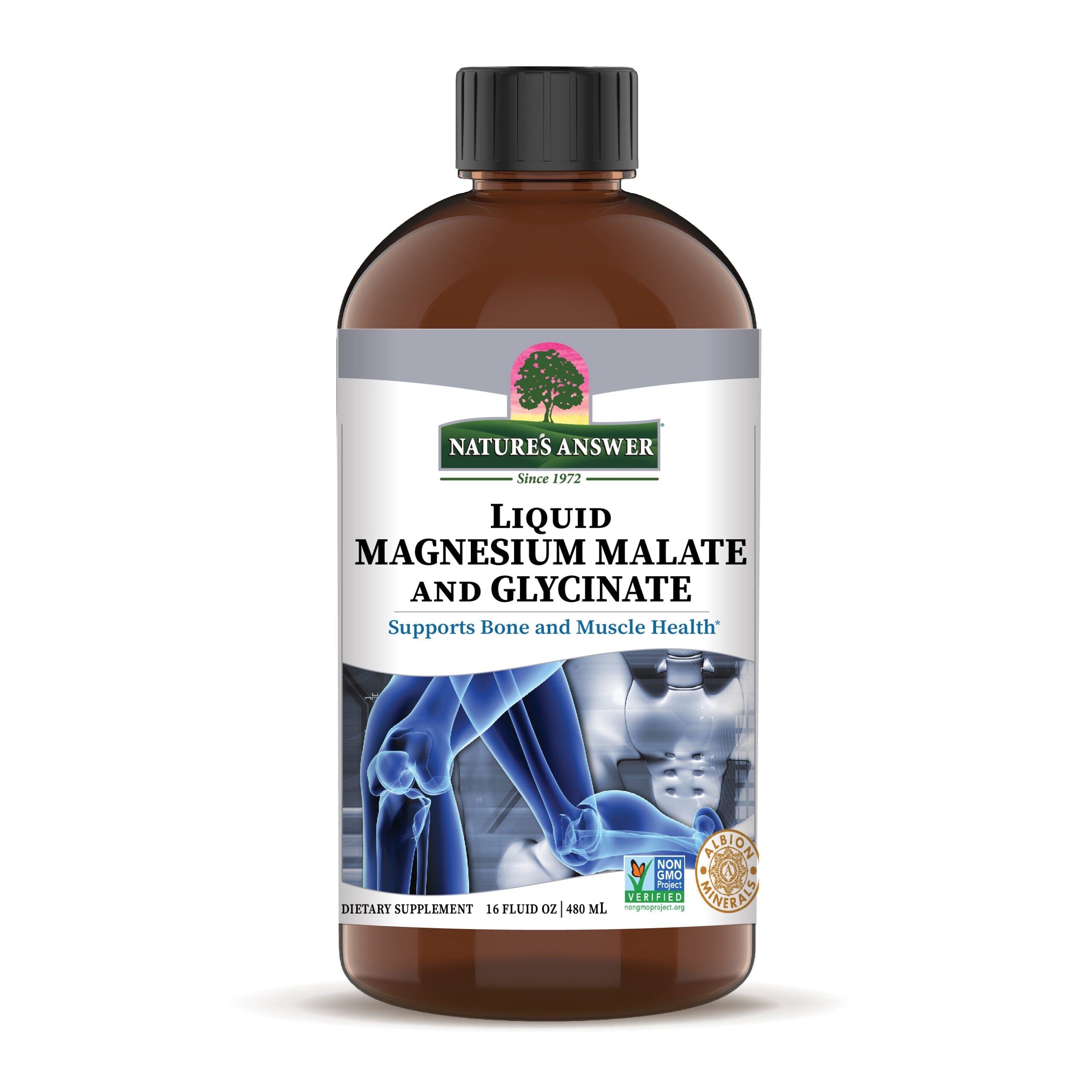 Nature's Answer - Magnesium Malate And Glycinate - Liquid - 16 Fl Oz