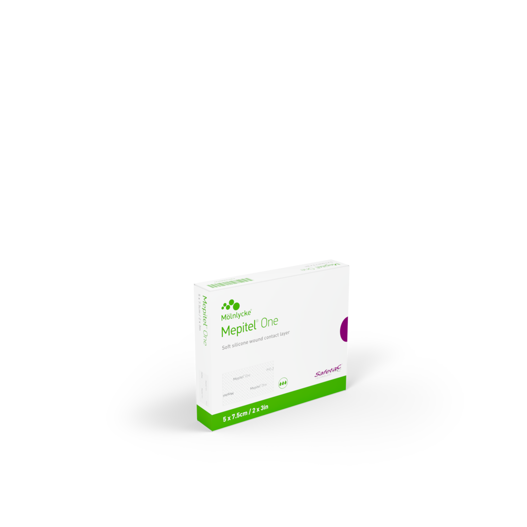 Wound Contact Layer Dressing Mepitel One 2 X 3 Inch Sterile, Packaging Type- Case