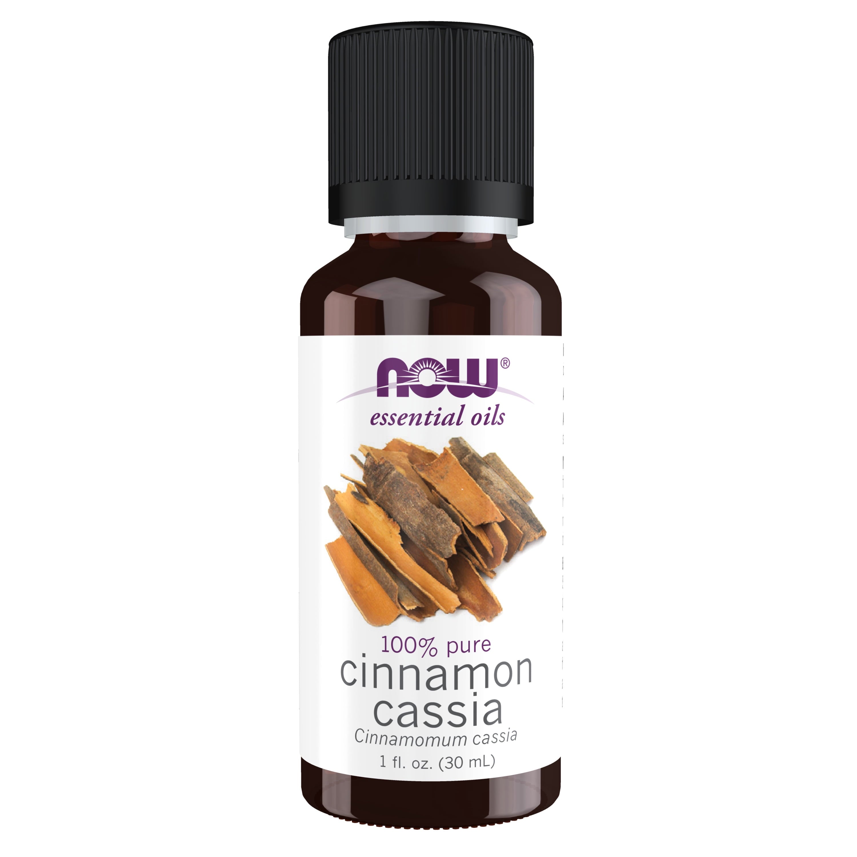 Essential Oils, Cinnamon Cassia Oil, Warming Aromatherapy Scent, Steam Distilled, 100% Pure, Vegan, Child Resistant Cap, 1-Ounce