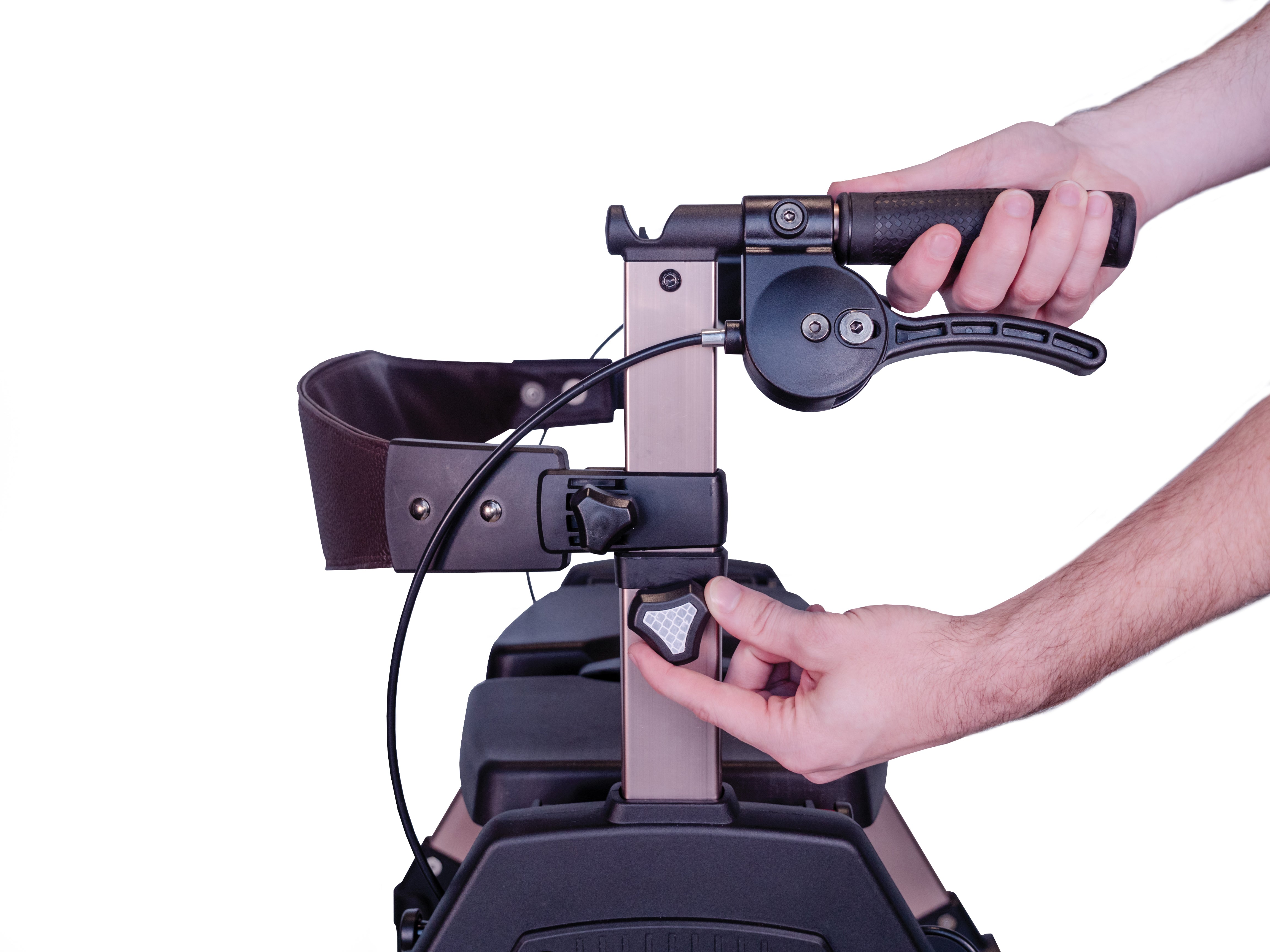 Elite Travel Rollator HD - Lightweight, portable walker with adjustable height, durable frame, and easy-to-use brakes for enhanced mobility and comfort. Perfect for on-the-go support!