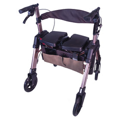 Elite Travel Rollator HD - Lightweight, portable walker with adjustable height, durable frame, and easy-to-use brakes for enhanced mobility and comfort. Perfect for on-the-go support!