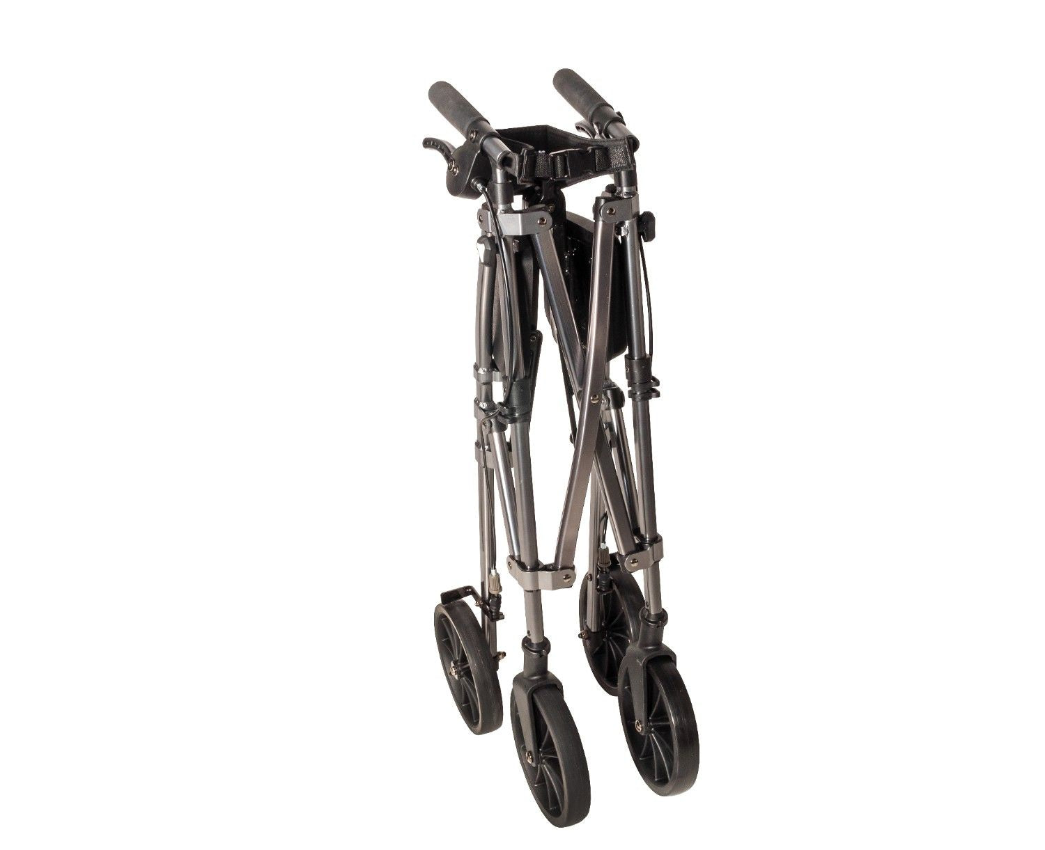 Wonder Rollator Plus with 8" Wheels - Lightweight & Durable Mobility Aid for Comfort & Stability. Ideal for Indoor & Outdoor Use. Easy to Maneuver & Fold.