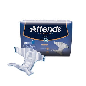Attends Dermadry Stretch Brief – Premium Absorbent Underwear for Comfort and Protection