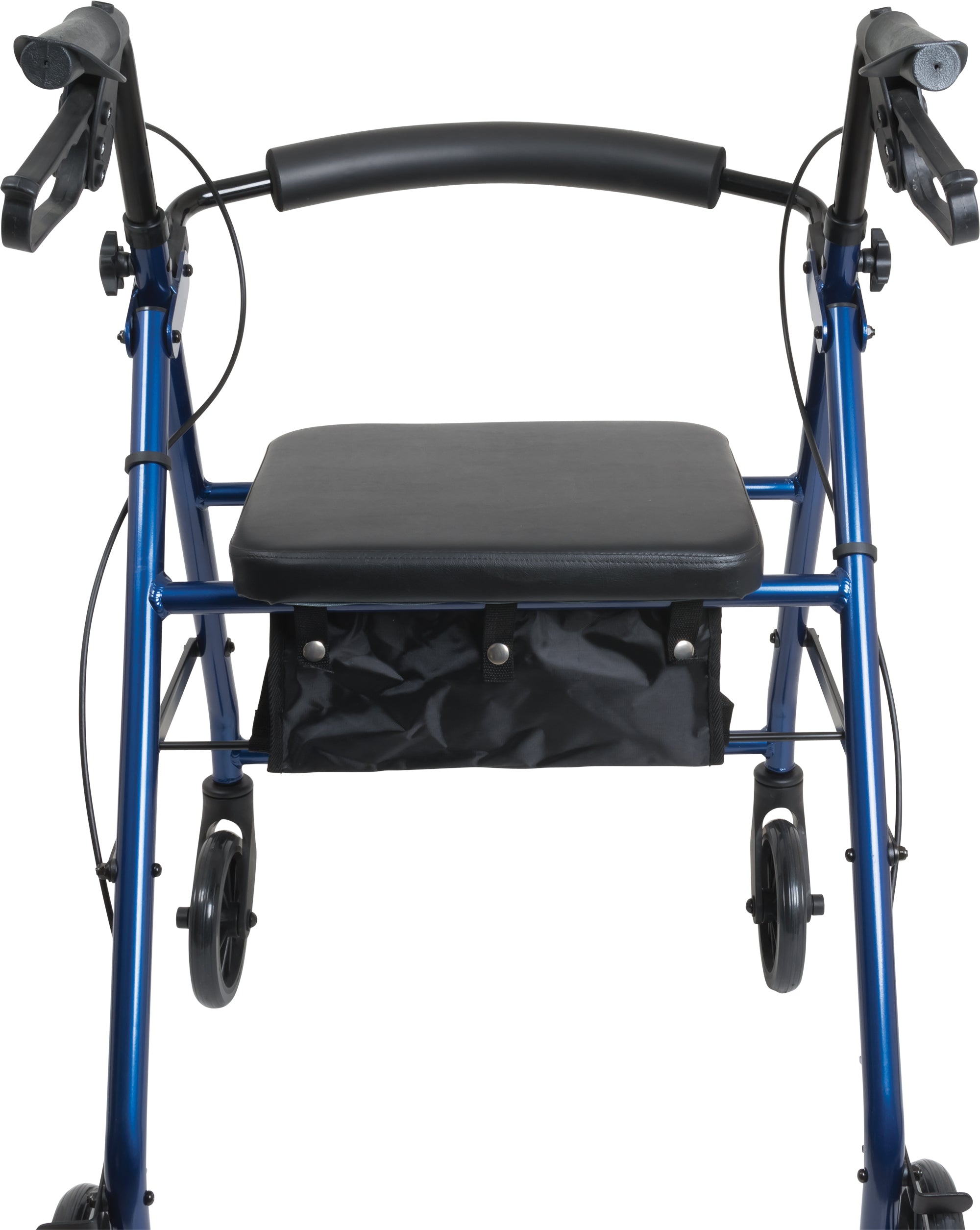 ProBasics Aluminum Rollator with 6-inch Wheels, Blue