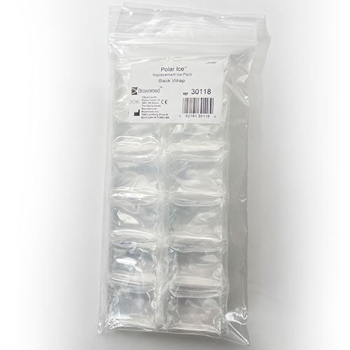 Cold Pack with Wrap Polar Ice Back One Size Fits Most Nylon / Polyester / Water Reusable,Packaging Type- Each