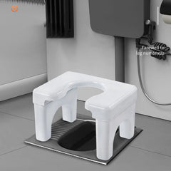 squatting toilet stool chair non slip thick household widen panel sturdy rounded edge easy to wash potty chairs for bathroom