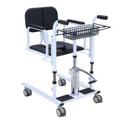 care device hydraulic transport chair bedridden elderly paralyzed senior patient lift bath chair with wheel